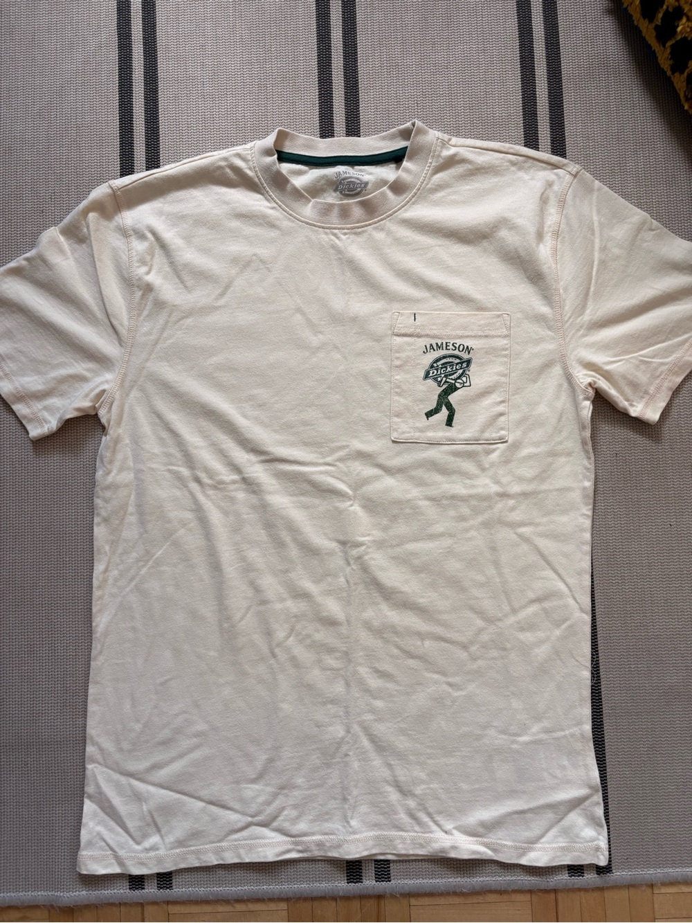 Dickies and Jameson Cream Pocket T-Shirt